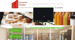 Desktop Screenshot of enterprisedisplays.com